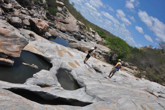 Canyon do rio Soledade, região de Cabaceiras - PB